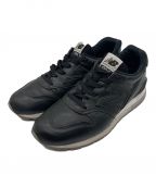 NEW BALANCEニューバランス）の古着「996 'Leather Black」｜ブラック