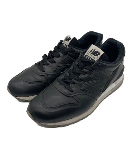 NEW BALANCE（ニューバランス）NEW BALANCE (ニューバランス) 996 'Leather Black ブラック サイズ:26.5㎝の古着・服飾アイテム