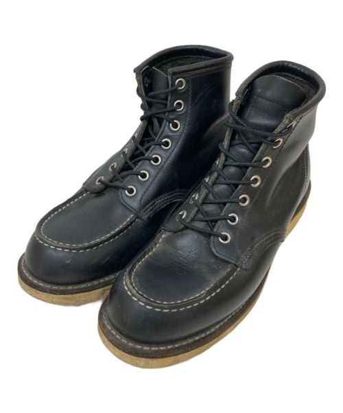 RED WING（レッドウィング）RED WING (レッドウィング) クラシックモックトゥブーツ ブラック サイズ:25.5㎝の古着・服飾アイテム