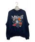 MARDI MERCREDI（マルディメクルディ）の古着「SWEATSHIRT FLOWERMARDI BLOSSOM」｜ネイビー