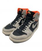 NIKEナイキ）の古着「RETRO HIGH OG NEUTRAL GREY」｜グレー×ブラック