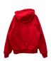 SUPREME (シュプリーム) 19AW Thermal Zip Up Hooded Sweat　19AW　サーマルジップアップ　フーデッドスウェット レッド サイズ:M：13000円