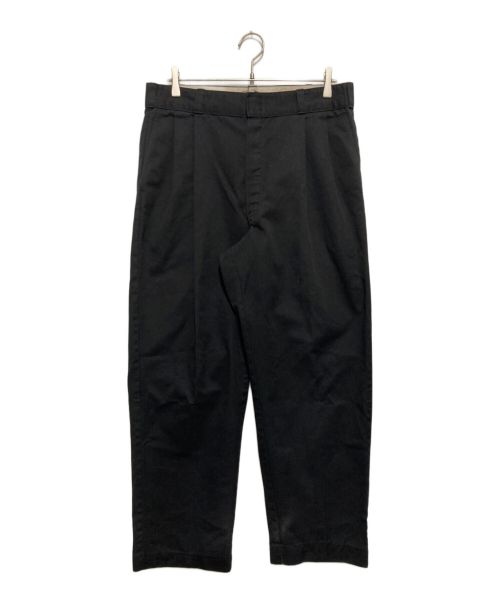 Dickies（ディッキーズ）Dickies (ディッキーズ) 2タックワークパンツ ブラック サイズ:SIZE 81cm (W32)の古着・服飾アイテム