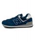 NEW BALANCE (ニューバランス) ローカットスニーカー ブルー サイズ:27.5㎝：5000円