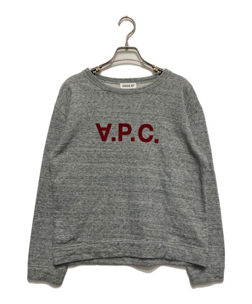 A.P.C.（アーペーセー）A.P.C. (アーペーセー) HIVER 87 SWEAT グレー サイズ:Sの古着・服飾アイテム