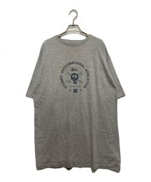 stussy AUTHENTIC（ステューシーオーセンティック）の古着「90’s スカルサークルプリントT」｜グレー