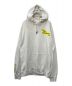 OFFWHITE（オフホワイト）の古着「Fire Tape Hoodie　ファイアーテープ　フーディー」｜ホワイト