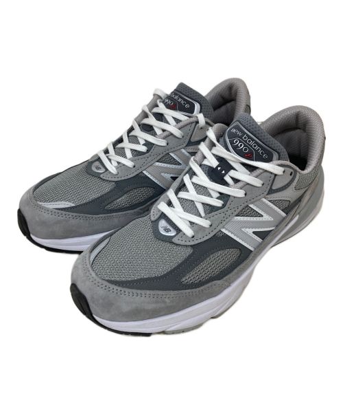 NEW BALANCE（ニューバランス）NEW BALANCE (ニューバランス) 990V6 ローカットスニーカー グレー サイズ:28㎝の古着・服飾アイテム