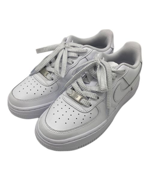 NIKE（ナイキ）NIKE (ナイキ) AIR FORCE 1 LE (GS) ホワイト サイズ:22.5㎝の古着・服飾アイテム