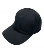 BOTTEGA VENETAボッテガベネタ）の古着「Intrecciato Cap」｜ブラック