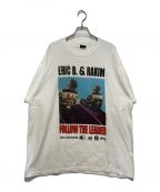 stussyステューシー）の古着「ERIC B. & RAKIM FOLLOW THE LEADER TEE」｜ホワイト