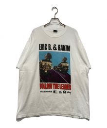 stussy（ステューシー）の古着「ERIC B. & RAKIM FOLLOW THE LEADER TEE」｜ホワイト