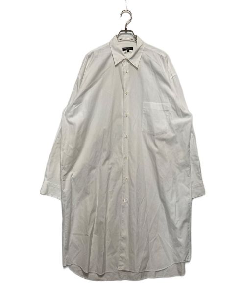 COMME des GARCONS HOMME PLUS（コムデギャルソンオムプリュス）COMME des GARCONS HOMME PLUS (コムデギャルソンオムプリュス) ロングシャツ ホワイト サイズ:Sの古着・服飾アイテム