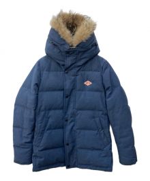 DANTON（ダントン）の古着「DOWN PARKA JACKET　ダウンパーカージャケット」｜ブルー