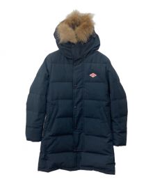 DANTON（ダントン）の古着「DOWN LONG COAT　ダウンロングコート」｜ネイビー