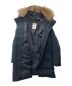 中古・古着 DANTON (ダントン) DOWN LONG COAT　ダウンロングコート ネイビー サイズ:S：15000円