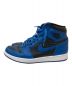 中古・古着 NIKE (ナイキ) Air Jordan 1 Retro High OG Dark Marina Blue ブルー×ブラック サイズ:28cm：12000円