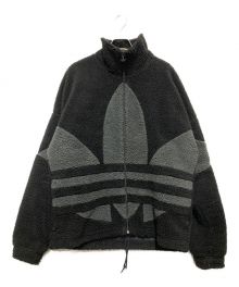 adidas（アディダス）の古着「シェルパジャケット」｜ブラック