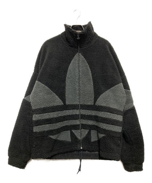 adidas（アディダス）adidas (アディダス) シェルパジャケット ブラック サイズ:Lの古着・服飾アイテム