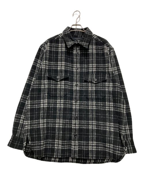 ALL SAINTS（オールセインツ）ALL SAINTS (オールセインツ) チェックジャケット ブラック サイズ:Ⅿの古着・服飾アイテム