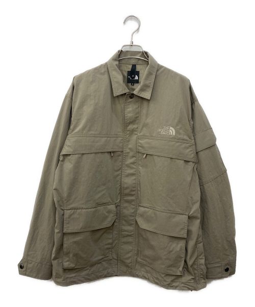 THE NORTH FACE（ザ ノース フェイス）THE NORTH FACE (ザ ノース フェイス) Geology Shirt　ジオロジーシャツ ベージュ サイズ:Sの古着・服飾アイテム