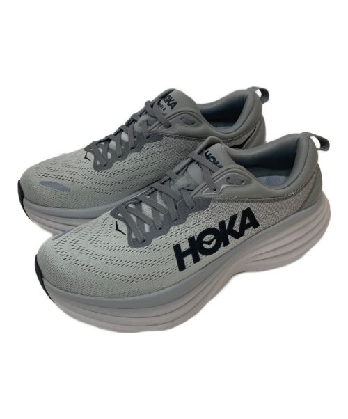 HOKAONEONE（ホカオネオネ）HOKAONEONE (ホカオネオネ) M BONDI 8 グレー サイズ:27.5の古着・服飾アイテム