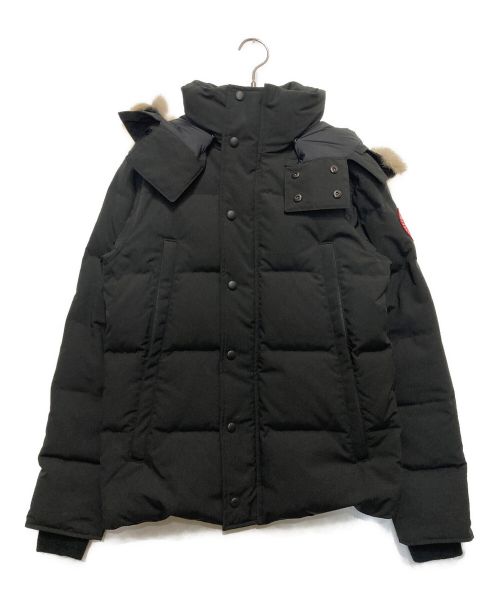 CANADA GOOSE（カナダグース）CANADA GOOSE (カナダグース) WYNDHAM PARKA FF ブラック サイズ:Sの古着・服飾アイテム