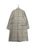 ETHOSENS (エトセンス) Cut off coat アイボリー×グレー サイズ:SIZE1：25000円