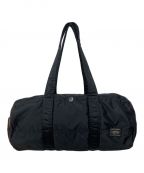 PORTERポーター）の古着「DUFFLE BAG(L)　ダッフルバッグ(L)」｜ブラック