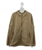 NANGAナンガ）の古着「AIR CLOTH COMFY ZIP PARKA」｜ベージュ