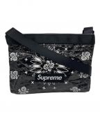 SUPREMEシュプリーム）の古着「Bandana Tarp Side Bag」｜ブラック