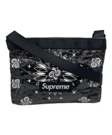 SUPREME（シュプリーム）の古着「Bandana Tarp Side Bag」｜ブラック