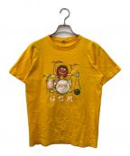 Championチャンピオン）の古着「70’s プリントTシャツ」｜イエロー