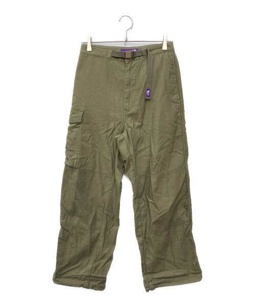 THE NORTHFACE PURPLELABEL（ザ・ノースフェイス パープルレーベル）THE NORTHFACE PURPLELABEL (ザ・ノースフェイス パープルレーベル) Cotton Nylon Field Pants カーキ サイズ:Sの古着・服飾アイテム