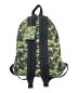 A BATHING APE (アベイシングエイプ) CAMO DAYPACK カーキ：7000円