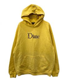 Dime（ダイム）の古着「刺繍パーカー」｜イエロー