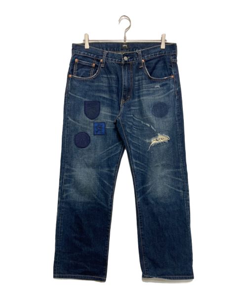 LEVI'S（リーバイス）LEVI'S (リーバイス) stussy (ステューシー) SS505 デニムパンツ インディゴ サイズ:SIZE 83.5cm (W33)の古着・服飾アイテム