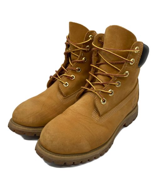 Timberland（ティンバーランド）Timberland (ティンバーランド) 6ホールブーツ ブラウン サイズ:24.5㎝の古着・服飾アイテム