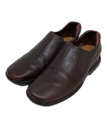 COLE HAAN（コールハーン）の古着「レザースリッポン」｜ブラウン