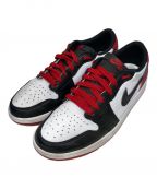 NIKEナイキ）の古着「Air Jordan 1 Retro Low OG　エアジョーダン1　レトロ　ローOG」｜レッド×ホワイト