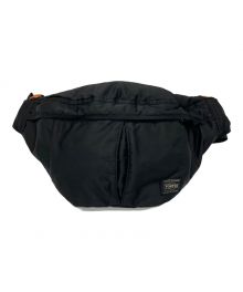 PORTER（ポーター）の古着「TANKER WAIST BAG　タンカーウエストバッグ」｜ブラック