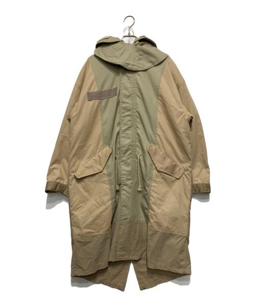 SEEALL（シーオール）SEEALL (シーオール) RECONSTRUCTED MILITARY PARKA カーキ サイズ:SIZE2の古着・服飾アイテム