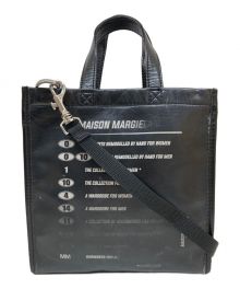 MM6 Maison Margiela（エムエムシックス メゾンマルジェラ）の古着「モトクロスロゴトート」｜ブラック