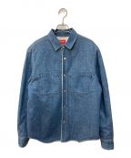 SUPREMEシュプリーム）の古着「Sherpa Lined Denim Shirt　シャルパラインドデニムシャツ」｜インディゴ