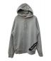 SUPREME（シュプリーム）の古着「Corner Label Hooded　コーナーラベルフーデッド」｜グレー