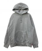 SUPREMEシュプリーム）の古着「Underline Hooded Sweatshirt　アンダーラインフーデッドスウェットシャツ」｜グレー