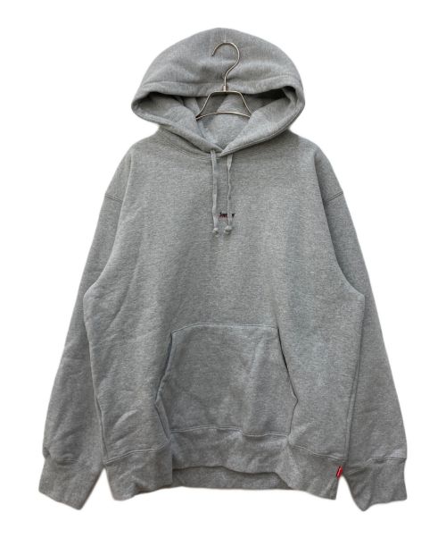 SUPREME（シュプリーム）SUPREME (シュプリーム) Underline Hooded Sweatshirt　アンダーラインフーデッドスウェットシャツ グレー サイズ:Mの古着・服飾アイテム