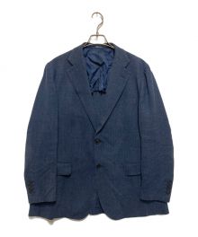 Aquascutum（アクアスキュータム）の古着「テーラードジャケット」｜ネイビー