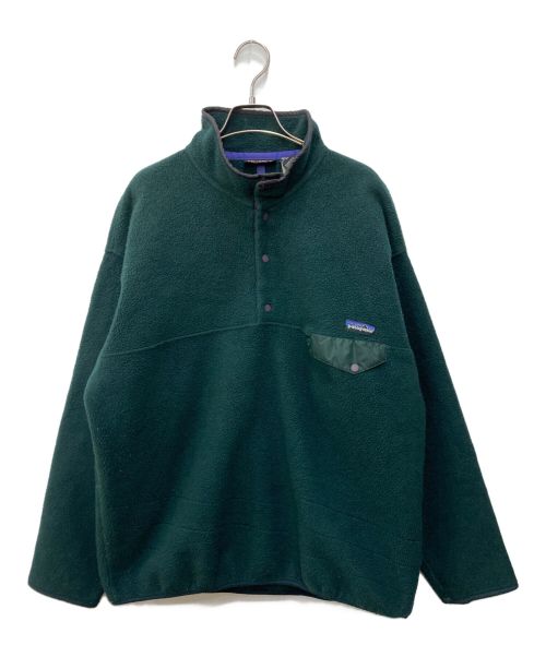 Patagonia（パタゴニア）Patagonia (パタゴニア) 90'sシンチラスナップT グリーン サイズ:Xlの古着・服飾アイテム