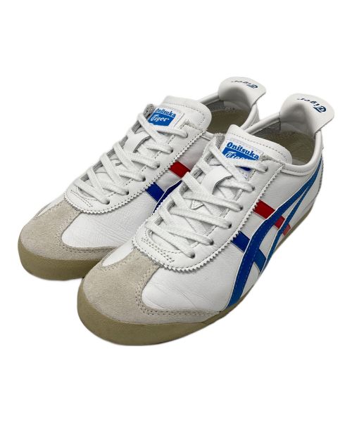 Onitsuka Tiger（オニツカタイガー）Onitsuka Tiger (オニツカタイガー) ローカットスニーカー ホワイト サイズ:24.5㎝の古着・服飾アイテム